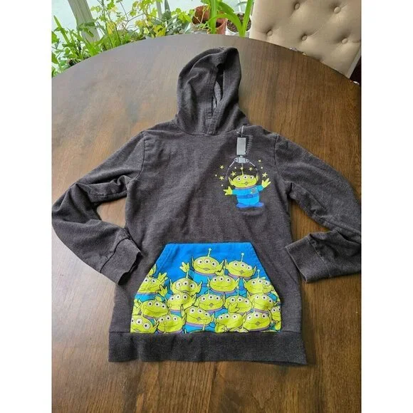 Disney Pixar Toy Story Hoodie Alien Spaceship Youth Large - Picture 3 of 13